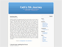 Tablet Screenshot of cath.blogs.iva.co.uk